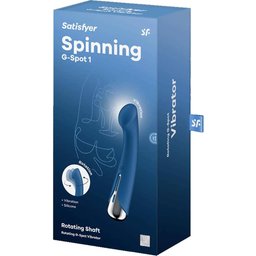 Spinning G-Spot 1 Rotating G-Spot Vibrator Bleu 1ut