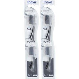 Inava Recharges Brosse à Dents Noir