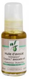 Huile Végétale Bio d'Avocat Biologique - Flacon-Pompe 50 ml