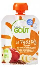 Purée de Fruits Pomme pour Bébé dès 6 Mois 70 g Bio - Gourde 70 g