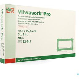 Vliwasorb Pansements 12.5x22.5 10uts