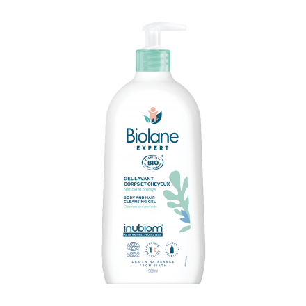 Gel lavant corps et cheveux bio 500ml