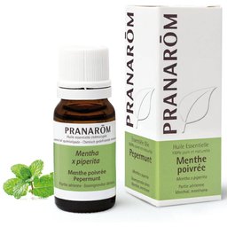 Pranarôm - Menthe Poivrée - Huile Essentielle Chémotypée - Digestion & Hygiène Buccale - 100 % Pure Et Naturelle - Hect - 10 ml