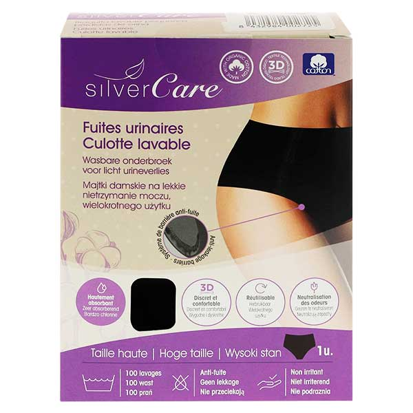 Incontinence Culotte Taille Haute - T. XL (46/48)