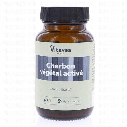 Charbon Végétal Activé 50 gélules
