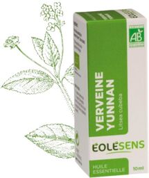 Eolesens Huile essentielle de Verveine Yunnan BIO - 10 ml - Éolésens - Aromathérapie