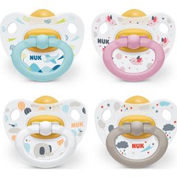 Star Sucette Latex 0-6M 2uts