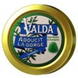 Valda Gommes Goût Menthe Eucalyptus 50g