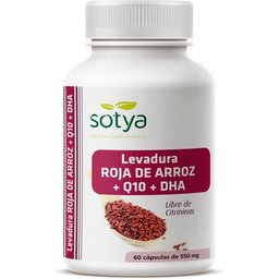 Riz À La Levure Rouge + Q10 +Dha 60caps