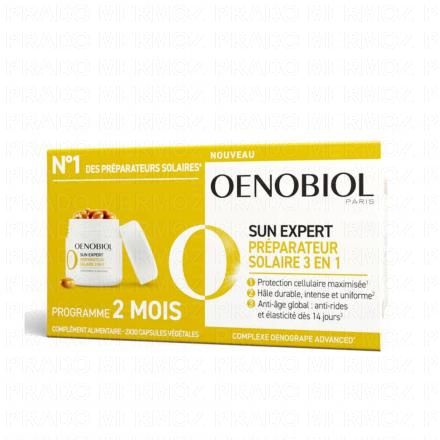Sun Expert - Préparateur Solaire 3en1 Triple action 2x30 capsules