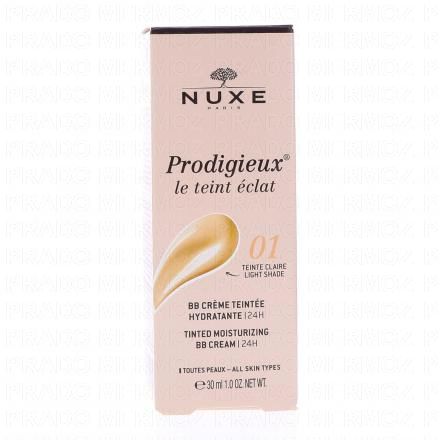 Prodigieux BB Crème Hydratante Teintée teinte claire 01