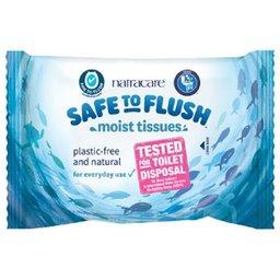 Natracare® Safe to Flush Lingettes humides