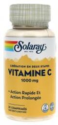 Vitamine C - 1000 mg - 30 Comprimés - Boîte 30 comprimés