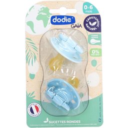 Sucettes Anatomiques Bleu 6 Mois