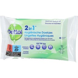 Lingettes Hygiéniques 2in1
