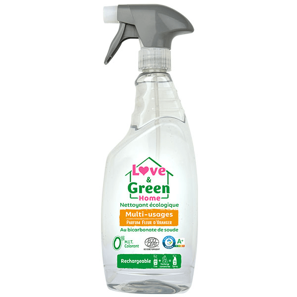 Home Nettoyant Multi-Usages au Bicarbonate de Soude Fleur d'Oranger 750ml
