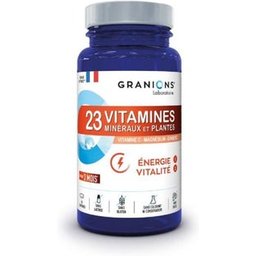 23 Vitamines Minéraux et Plantes Énergie Vitalité 90comp