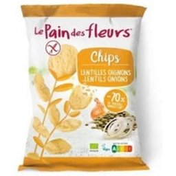 Chips de lentilles avec oignon 50g