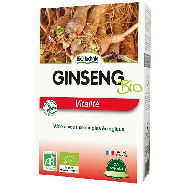 Ginseng Bio Vitalité 20 ampoules