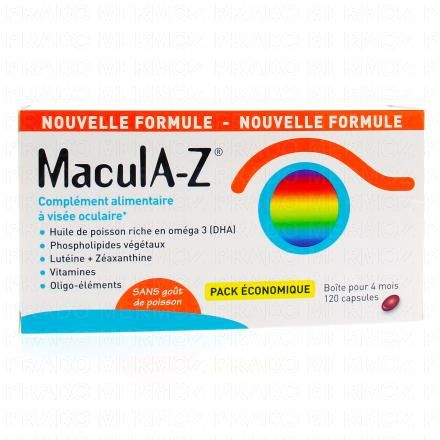 HORUS PHARMA Macula-Z boîte de 120 capsules