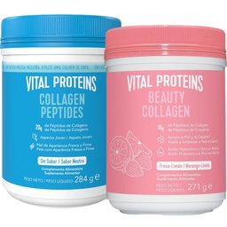 Pack Collagen Peptides 284g + Beauty Collagen Fresa Limón 271g
