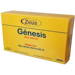Zeus Génesis DHA 1000 TG 30 Capsules