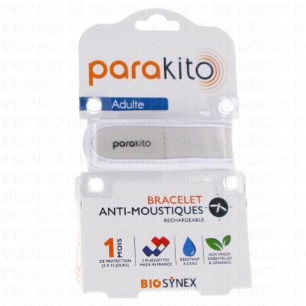 Bracelet Anti moustiques Adulte blanc
