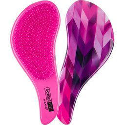 Brosse à cheveux sans emmêlement Chevron Cove rose vif