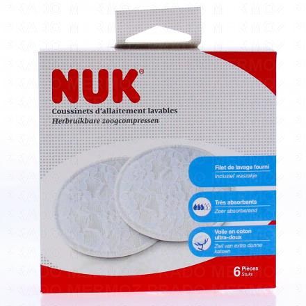 Coussinets d'allaitement lavables x6