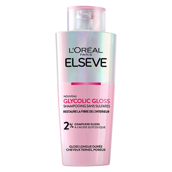 Elseve Glycolic Gloss Shampooing Sans Sulfates 200ml