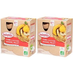 Poire D'occitanie Banane Millet dès 6 mois