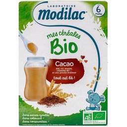 Mes Céréales Bio Cacao 6 Mois 250g