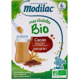 Mes Céréales Bio Cacao 6 Mois 250g