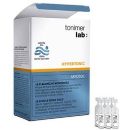 Aérosol Tonimer Aérosol en portion individuelle 18 Bouteilles