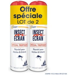 Insect Écran Spécial Tropiques 2x75ml