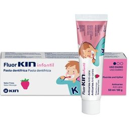 Fluor-Dentifrice pour enfants à la fraise 50ml