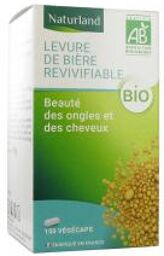 Levure de Bière Revivifiable Bio 150 Végécaps - Pot 150 végécaps