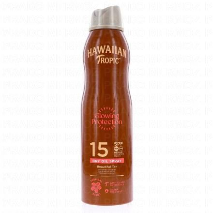 HAWAIIAN TROPIC Brume huile sèche Huile d'argan SPF15 Spray 177ml