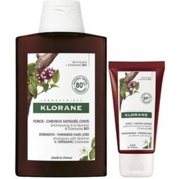 Pack Quinina & Edelweiss BIO Champú 400ml + Acondicionador 50ml