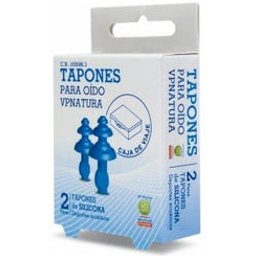 Tapones Oidos Silicona Acuaticos 2 Pares