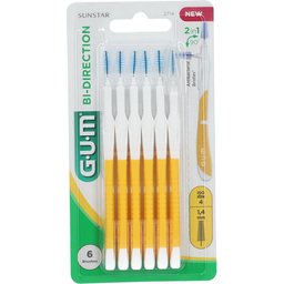 Gum® Bi-Direction Brossette interdentaire conique fine 1,4 mm