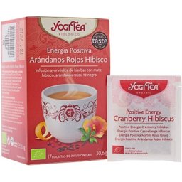 Yogi Thé énergie positive myrtilles 17 sachets