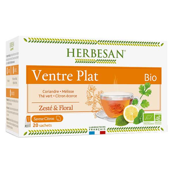 Bio Infusion Ventre Plat Saveur Citron n°10 - 20 sachets