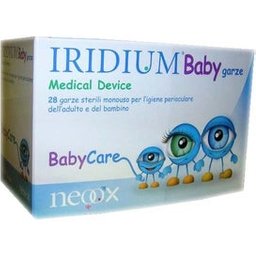 Gaze à oculaires pour bébés en Iridium 28 pièces