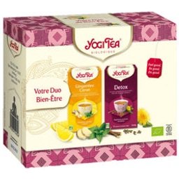 Coffret Votre Duo Bien-Être Detox + Gingembre Citron