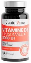 Vitamine D3 2000 Ui 60 Gélules - Flacon