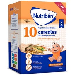 Nutriben 10 Cereales Miel 600g