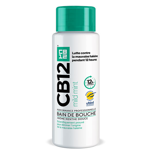 Mild Mint Bain de bouche 12h d'haleine fraîche menthe légère - 250 ml