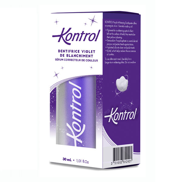 Dentifrice Violet De Blanchiment et Correcteur de Couleur