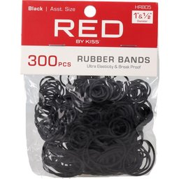 Rubber Bands Black Assorted Size 300uts
